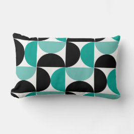 Mittelalter Moderne Schwarz-weiß und prägnant Lendenkissen