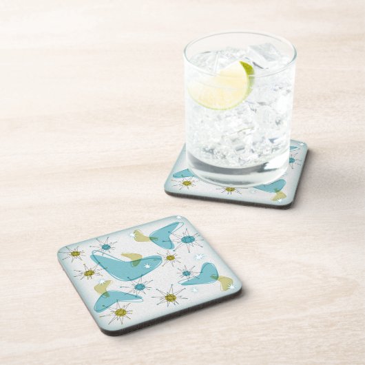 Mittelalter Moderne Sternexplosion Untersetzer Set (Rechte Seite)