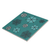 Mittelalter Moderne Sternexplosionen Aquamarin Fliese (Seite)