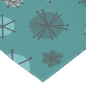 Mittelalter Moderne Sternexplosionen Aquamarin Kurzer Tischläufer (Ecke)