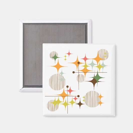 Mittelalter Moderne Sternexplosionen und Globalisi Magnet (Vorderseite/Rückseite)