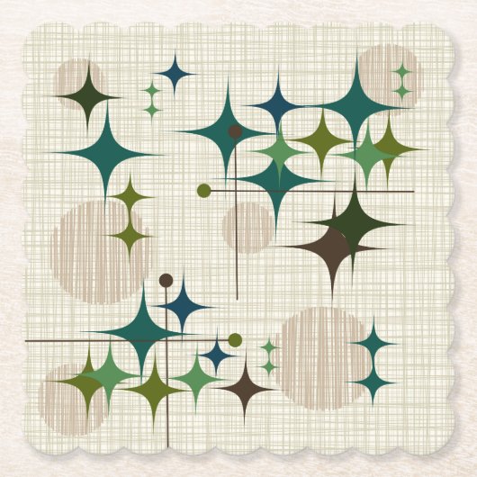 Mittelalter Moderne Sternexplosionen und Globalisi Untersetzer (Vorderseite)