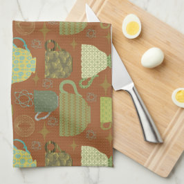 Mittelalter Moderne Terracotta auf dem Monte Tamar Geschirrtuch