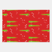 Mittelalter Moderne Weihnachten  Geschenkpapier Set (Vorderseite)