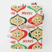 Mittelalter Moderne Weihnachten Geschenkpapier Set (Beispiel)