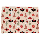 Mittelalter Moderne Weihnachten Große Geschenktüte (Vorderseite)