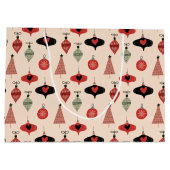 Mittelalter Moderne Weihnachten Große Geschenktüte (Rückseite)