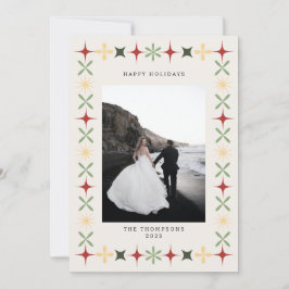 Mittelalter Moderne Weihnachtskarte Einladung