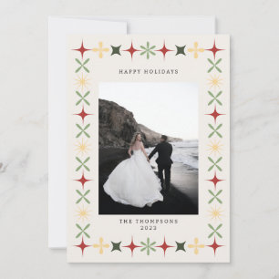 Mittelalter Moderne Weihnachtskarte Einladung