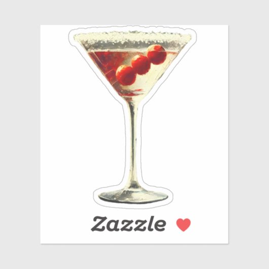 Mittelalter Moderne Weihnachtskirche Martini Aufkleber (Blatt)