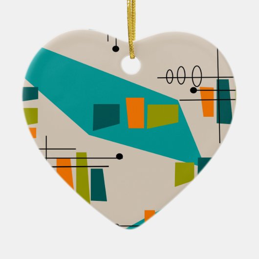 Mittelalter Moderner Abstrakt #55 Keramik Ornament (Vorne)