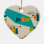 Mittelalter Moderner Abstrakt #55 Keramik Ornament (Hinten)