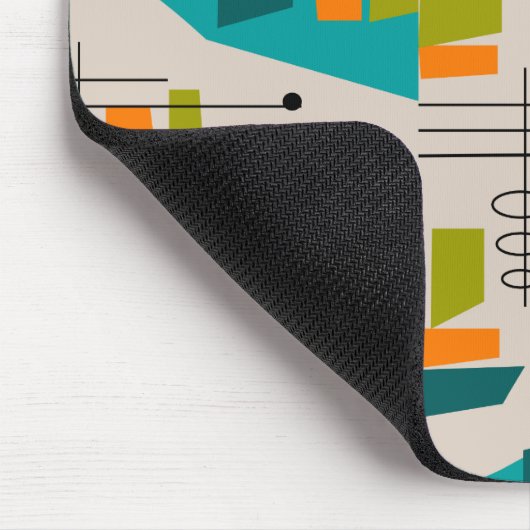 Mittelalter Moderner Abstrakt #55 Mousepad (Ecke)