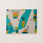 Mittelalter Moderner Abstrakt #55 Puzzle (Horizontal)