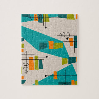 Mittelalter Moderner Abstrakt #55 Puzzle