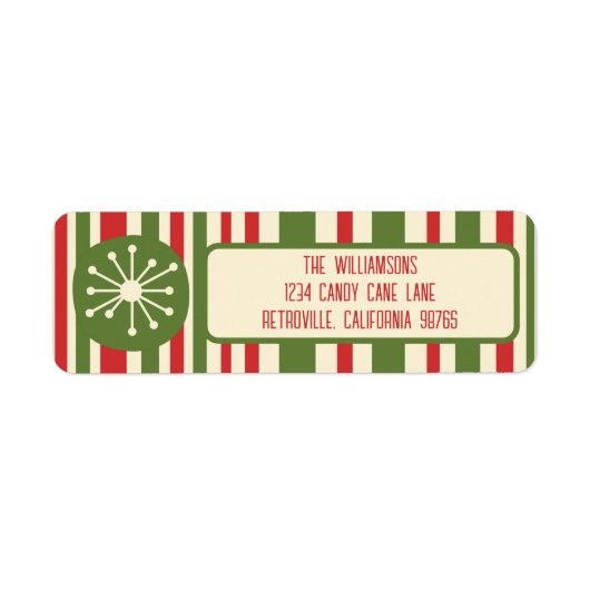 Mittelalter Moderner Atomdot Retro Weihnachten (Vorne)