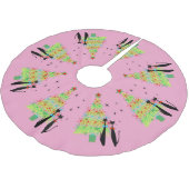 Mittelalter Moderner Cooler Weihnachtsbaum für Kat Polyester Weihnachtsbaumdecke (Schrägansicht)