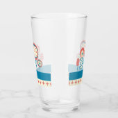 Mittelalter Moderner Frühlingsgarten 2 Glas (Rechts)