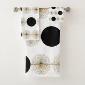 Mittelalter moderner Halbkreis Badhandtuch Set (Insitu)