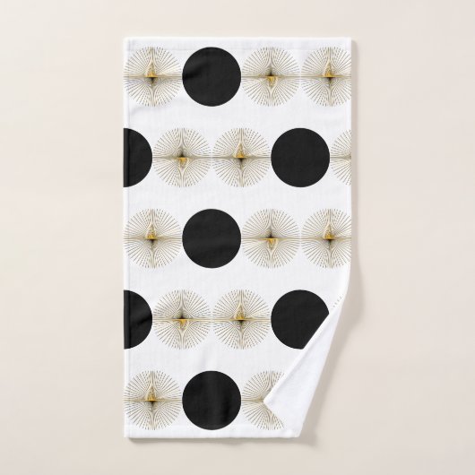 Mittelalter moderner Halbkreis Badhandtuch Set (Handtuch)