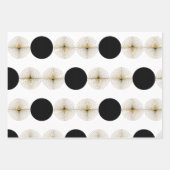 Mittelalter moderner Halbkreis Geschenkpapier Set (Vorderseite 3)