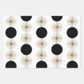 Mittelalter moderner Halbkreis Geschenkpapier Set (Vorderseite 2)