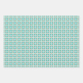 Mittelalter Moderner Retro der 1970er Jahre Inspir Geschenkpapier Set (Vorderseite 2)