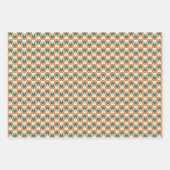 Mittelalter Moderner Retro der 1970er Jahre Inspir Geschenkpapier Set (Vorderseite)