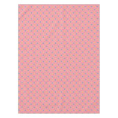 Mittelalter moderner rosafarbener Verriegelungskre Tischdecke (Vorderseite)