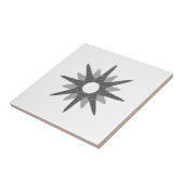 Mittelalter Moderner Single Silberne Sternexplosio Fliese (Seite)