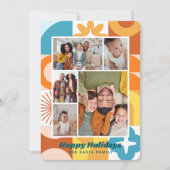 Mittelalter Moderner Spaß Multi Foto Urlaub Einladung (Vorderseite)