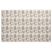 Mittelalter Moderner Sputnik Taupe Stoff (Yard (91,4 cm))