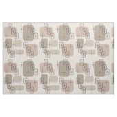 Mittelalter Moderner Sputnik Taupe Stoff (Fat Quarter (45,7 x 55,9 cm))