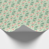 Mittelalter Moderner Weihnachtsanfang Geschenkpapier (Ecke)