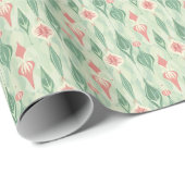 Mittelalter Moderner Weihnachtsanfang Geschenkpapier (Rolleneckpunkt)