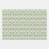 Mittelalter Moderner Weihnachtsanfang Geschenkpapier Set (Vorderseite 3)