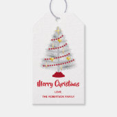 Mittelalter Moderner Weihnachtsbaum Geschenkanhänger (Vorderseite)