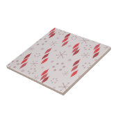 Mittelalter Moderner Winter Rot Fliese (Seite)