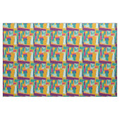 Mittelalter Modernes Abstrakt Stoff (Fat Quarter (45,7 x 55,9 cm))