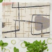 Mittelalter Modernes Abstraktes Küchentuch (Gefaltet)