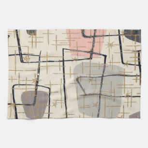 Mittelalter Modernes Abstraktes Küchentuch