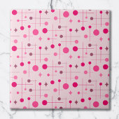 Mittelalter Modernes Abstraktes Muster 29 Magenta Fliese