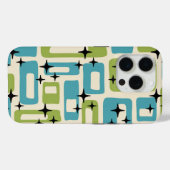 Mittelalter Modernes Abstraktes Muster Case-Mate iPhone Hülle (Rückseite (Horizontal))