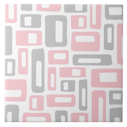 Mittelalter Modernes Abstraktes Muster Fliese (Vorderseite)