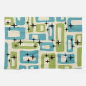 Mittelalter Modernes Abstraktes Muster Geschirrtuch (Horizontal)