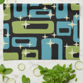 Mittelalter Modernes Abstraktes Muster Geschirrtuch (Gefaltet)