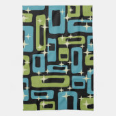 Mittelalter Modernes Abstraktes Muster Geschirrtuch (Vertikal)