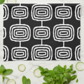 Mittelalter Modernes Abstraktes Muster Geschirrtuch (Gefaltet)