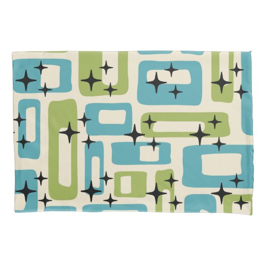 Mittelalter Modernes Abstraktes Muster Kissenbezug (Vorderseite-Links)