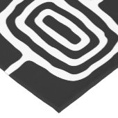 Mittelalter Modernes Abstraktes Muster Kurzer Tischläufer (Ecke)